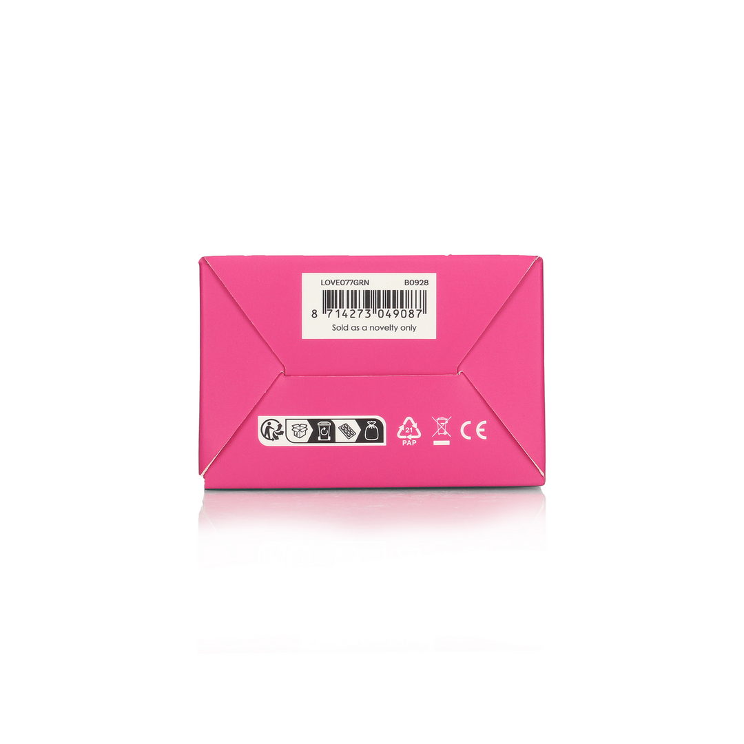 G-Spot Vibrator with Bead - Blue Grass