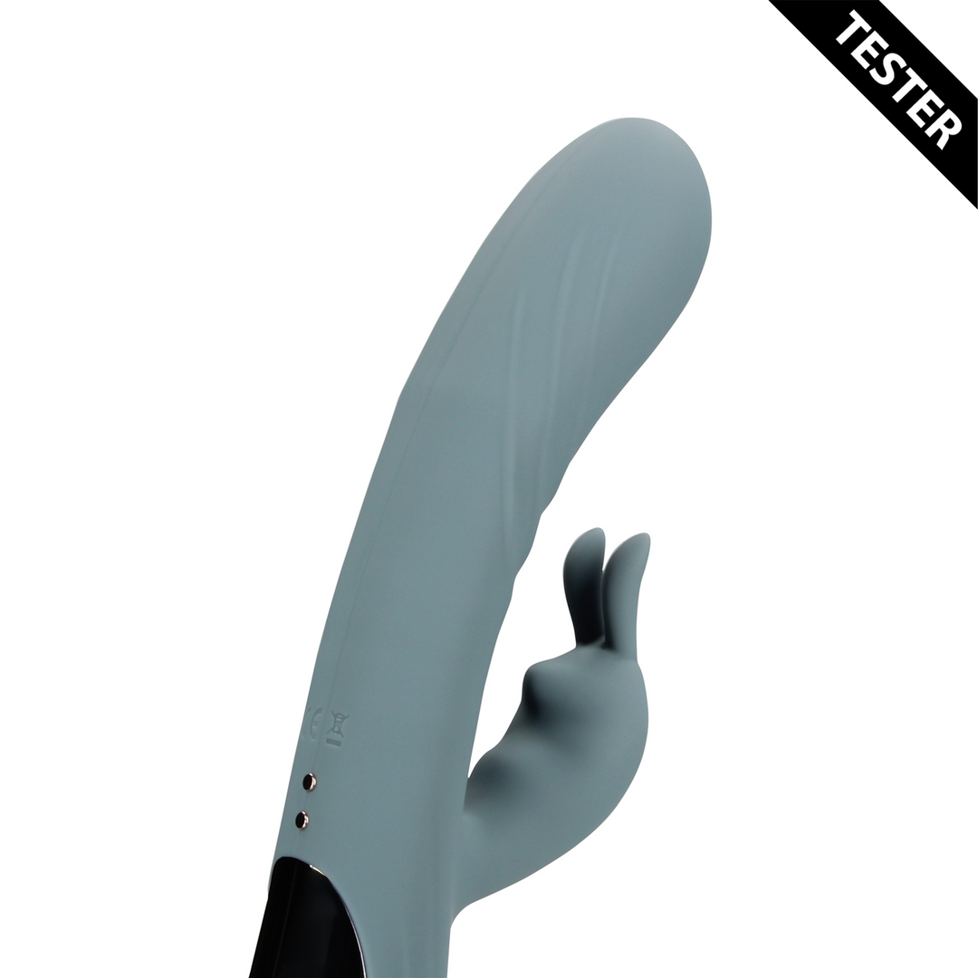 Fingering Motion Rabbit Vibrator - Weathervane Grey