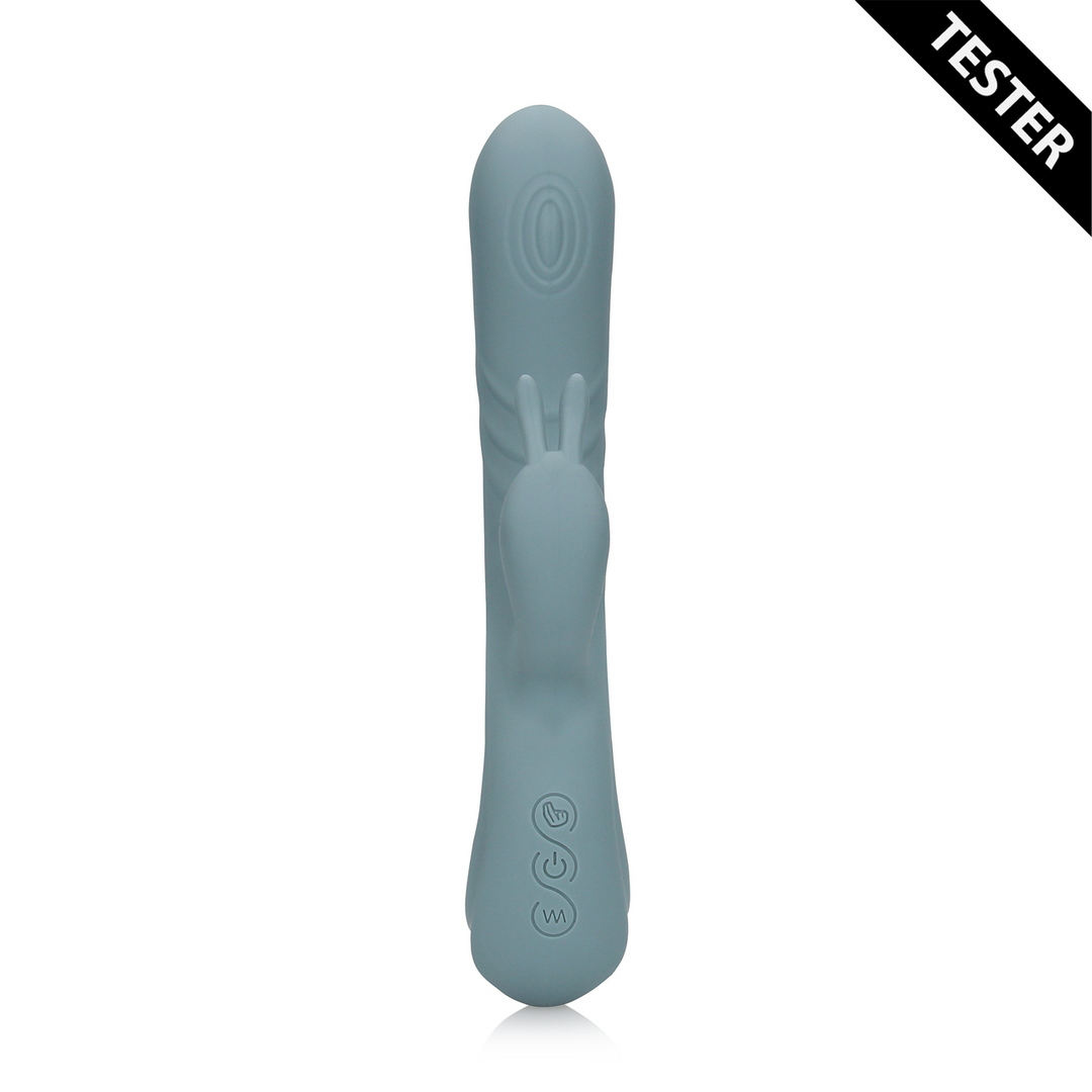 Fingering Motion Rabbit Vibrator - Weathervane Grey