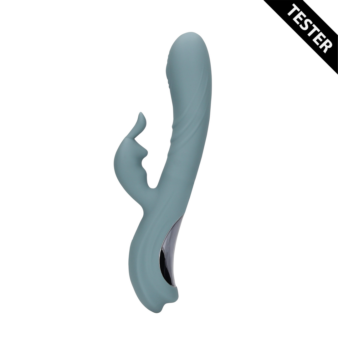 Fingering Motion Rabbit Vibrator - Weathervane Grey
