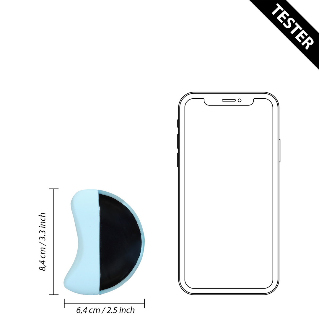 Pulse Wave Clitoris Vibrator - Arctic Blue