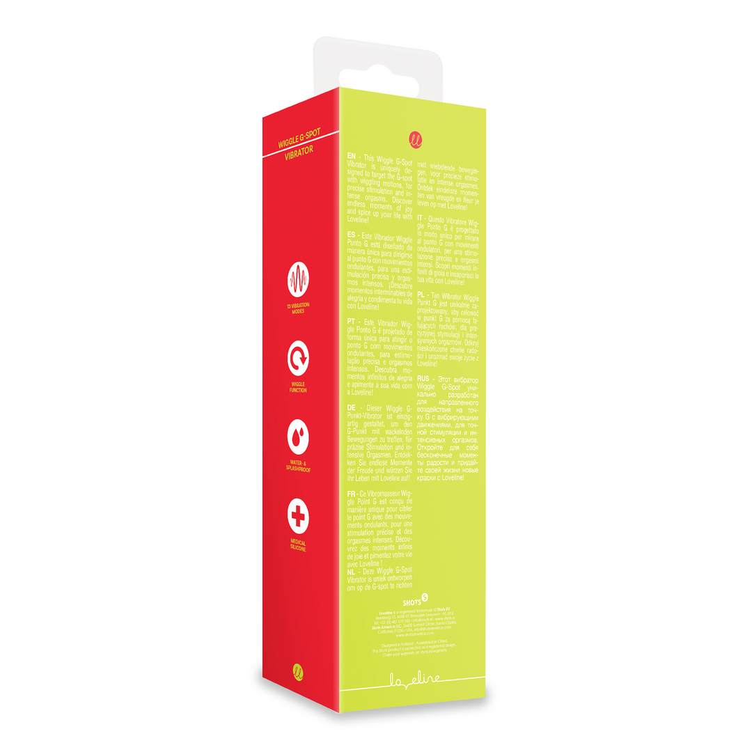 Wiggle G-Spot Vibrator - Lime Passion