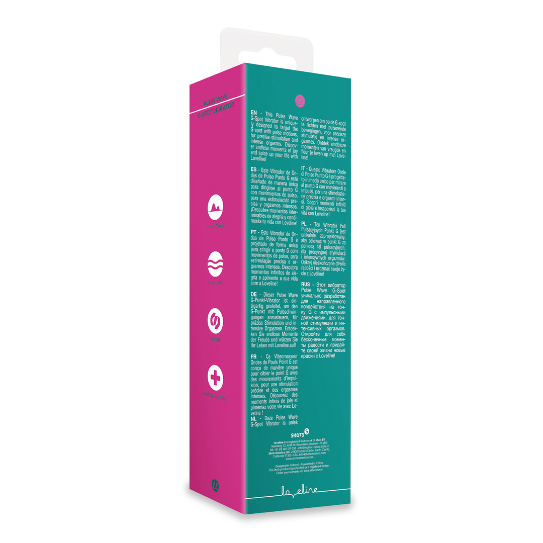 Pulse Wave G-Spot Vibrator - Green Crystal