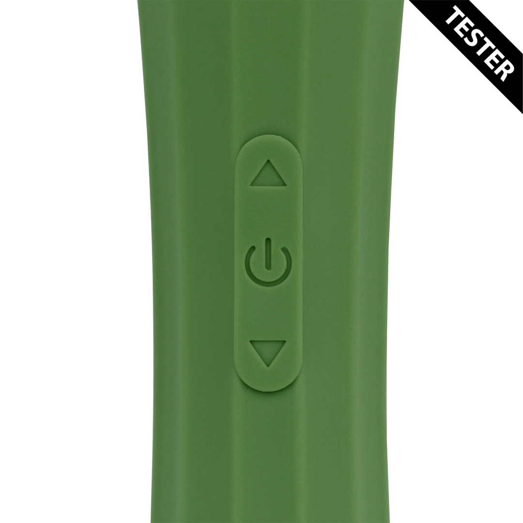 Powerful Wand Vibrator Massager with Still Handle - Green Mumba
