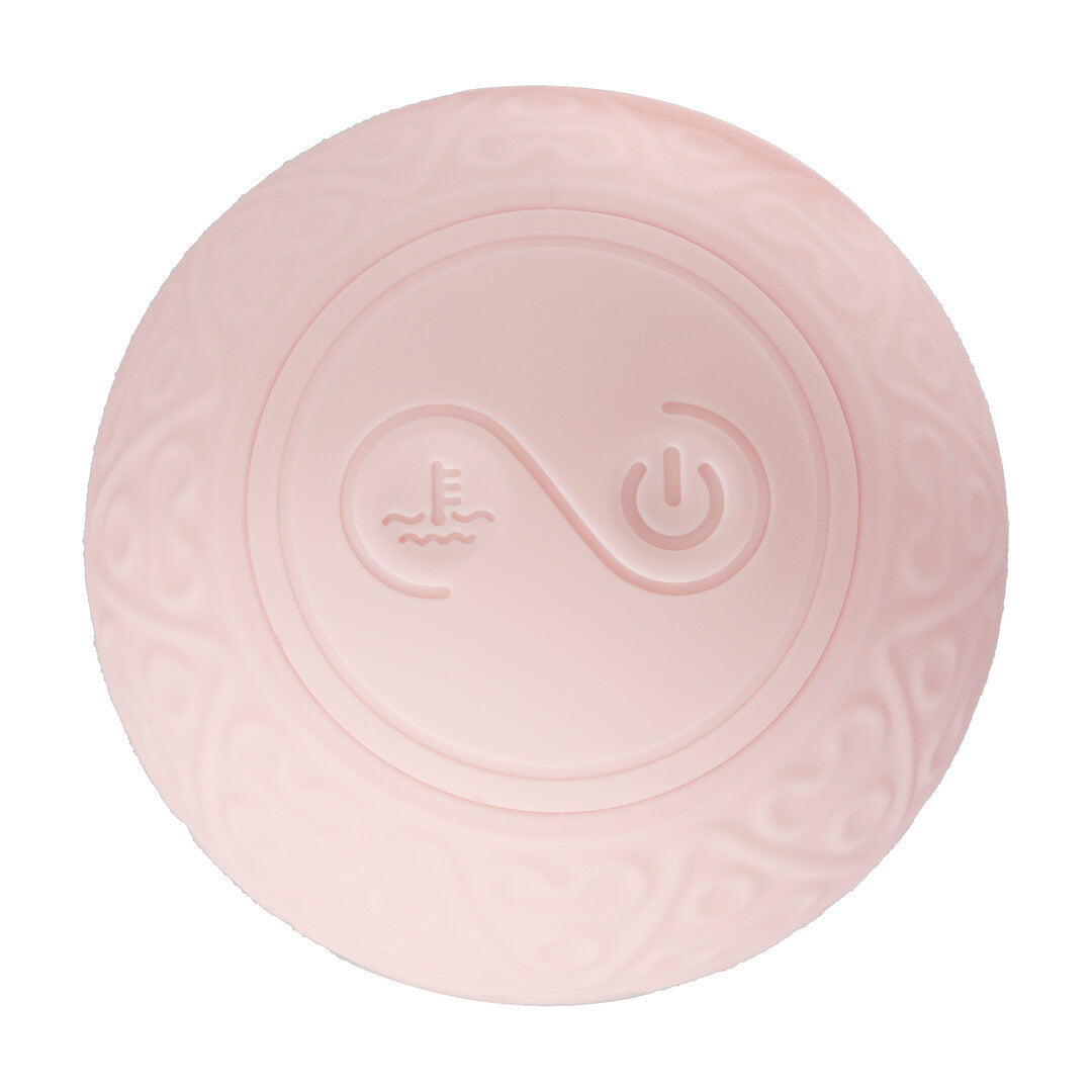 Vibrating and Heating Massager - Pink