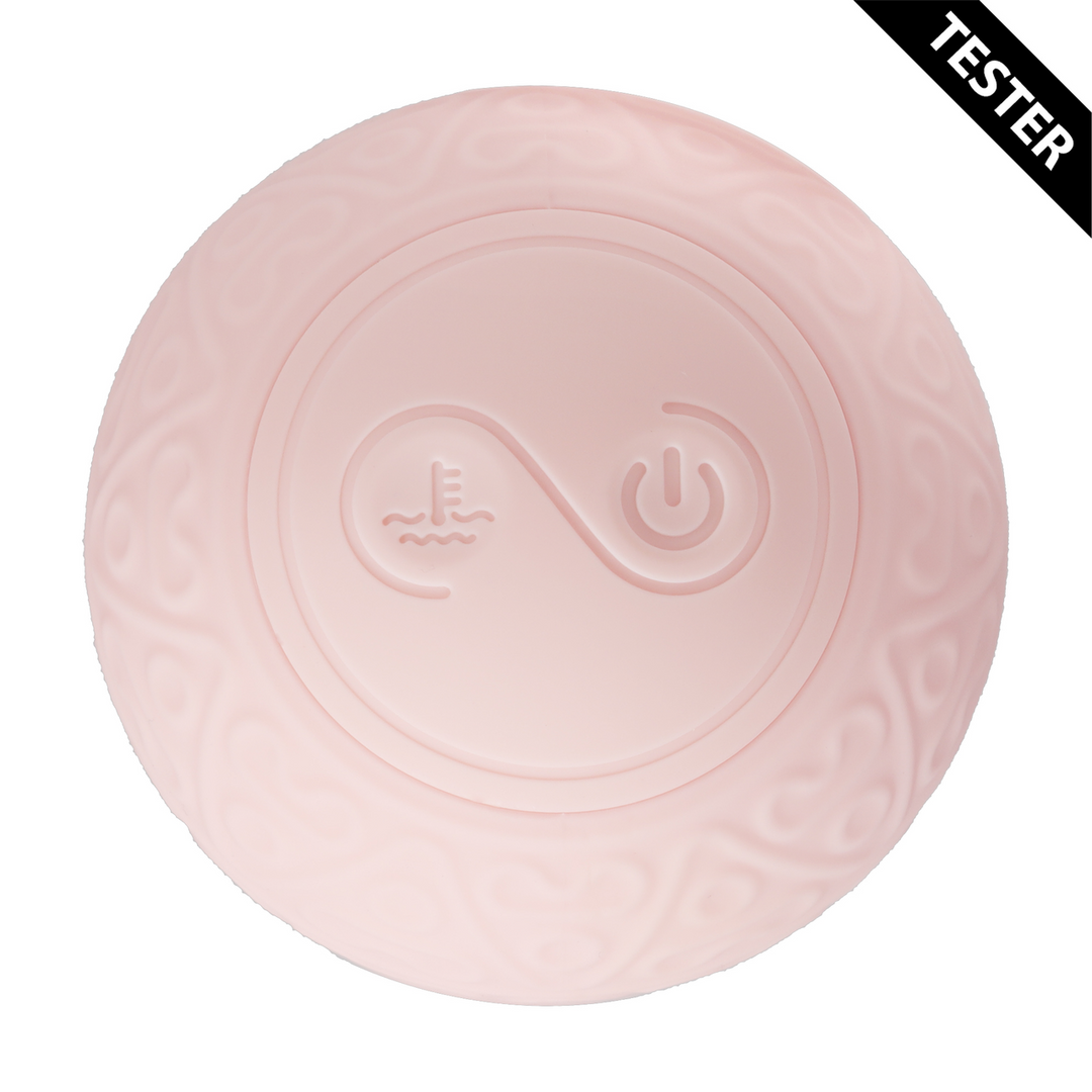Vibrating and Heating Massager - Pink