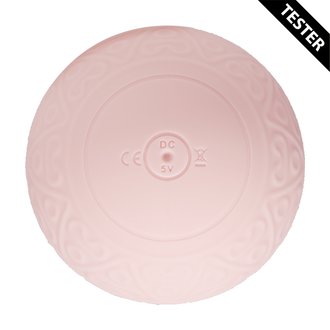 Vibrating and Heating Massager - Pink