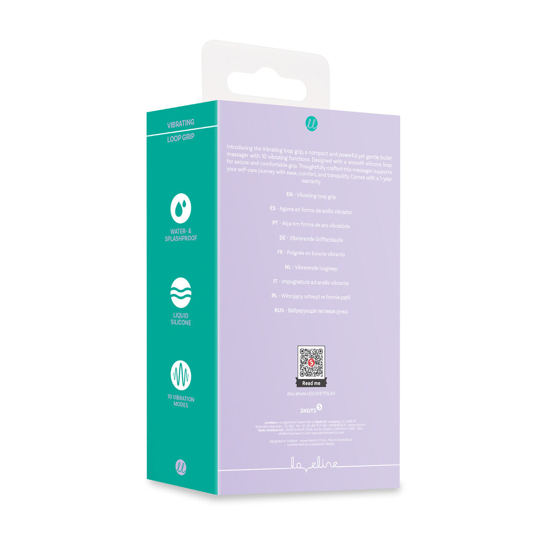 Vibrating Loop Grip - Lavender