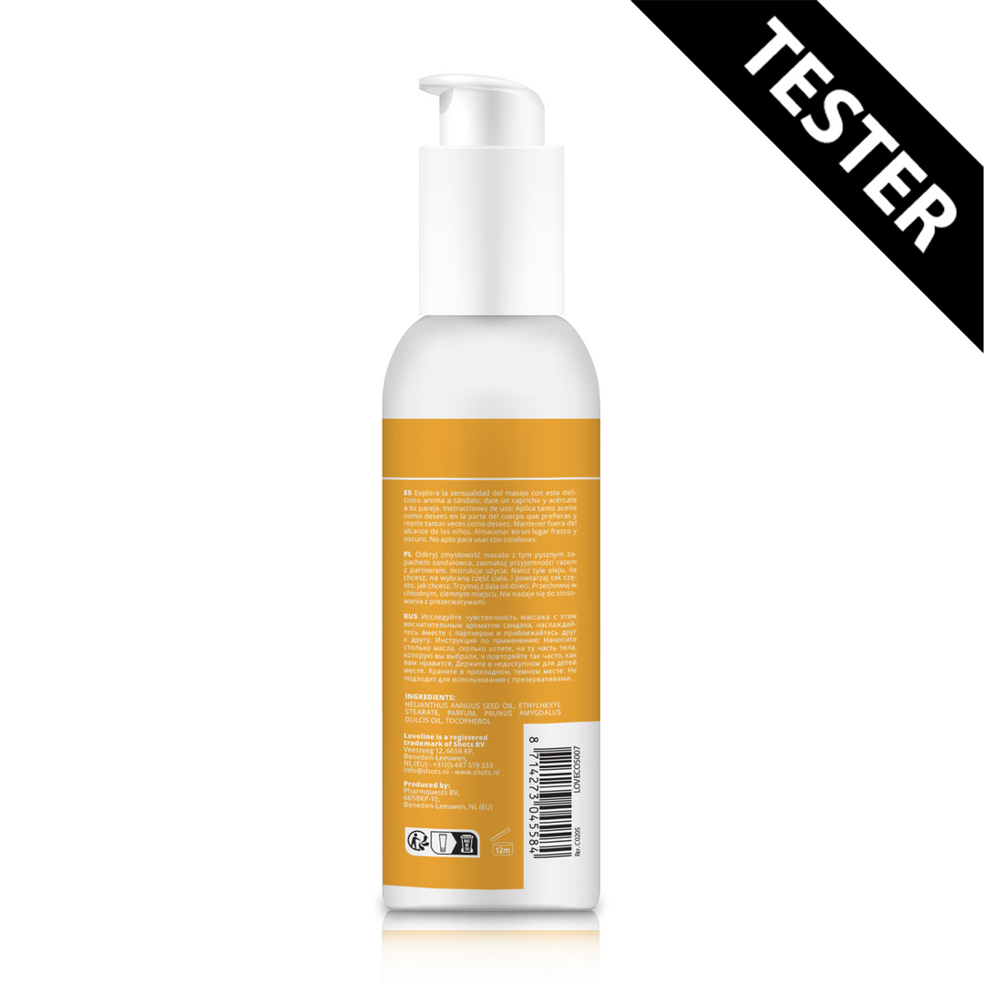 Massage Oil - Sensual Sandalwood - 5.1 fl oz / 150 ml