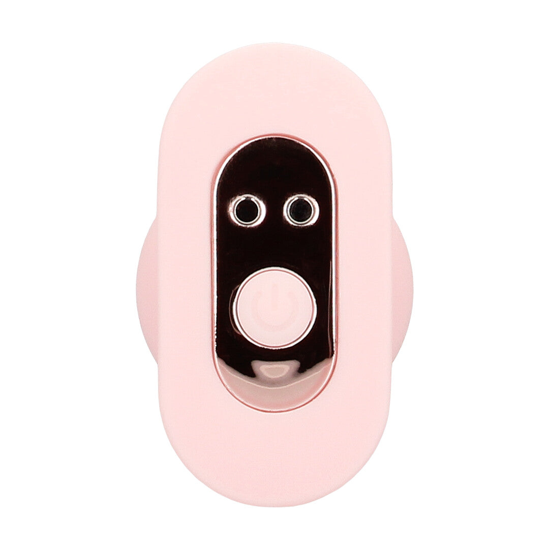 Velvet - Remote Control Vibrating Plug - Pink