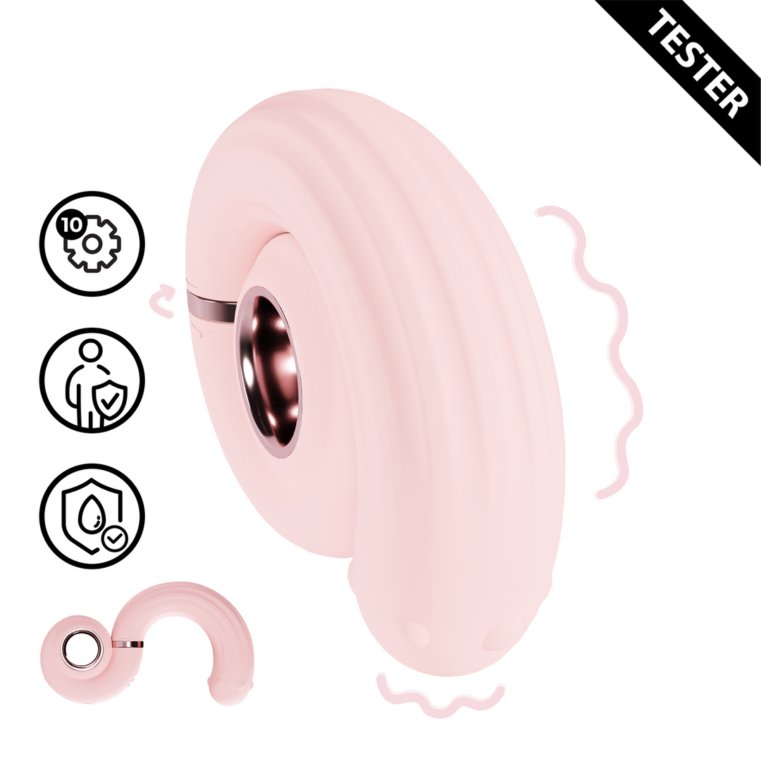 Perles - Rotating Beads Swirl - Pink