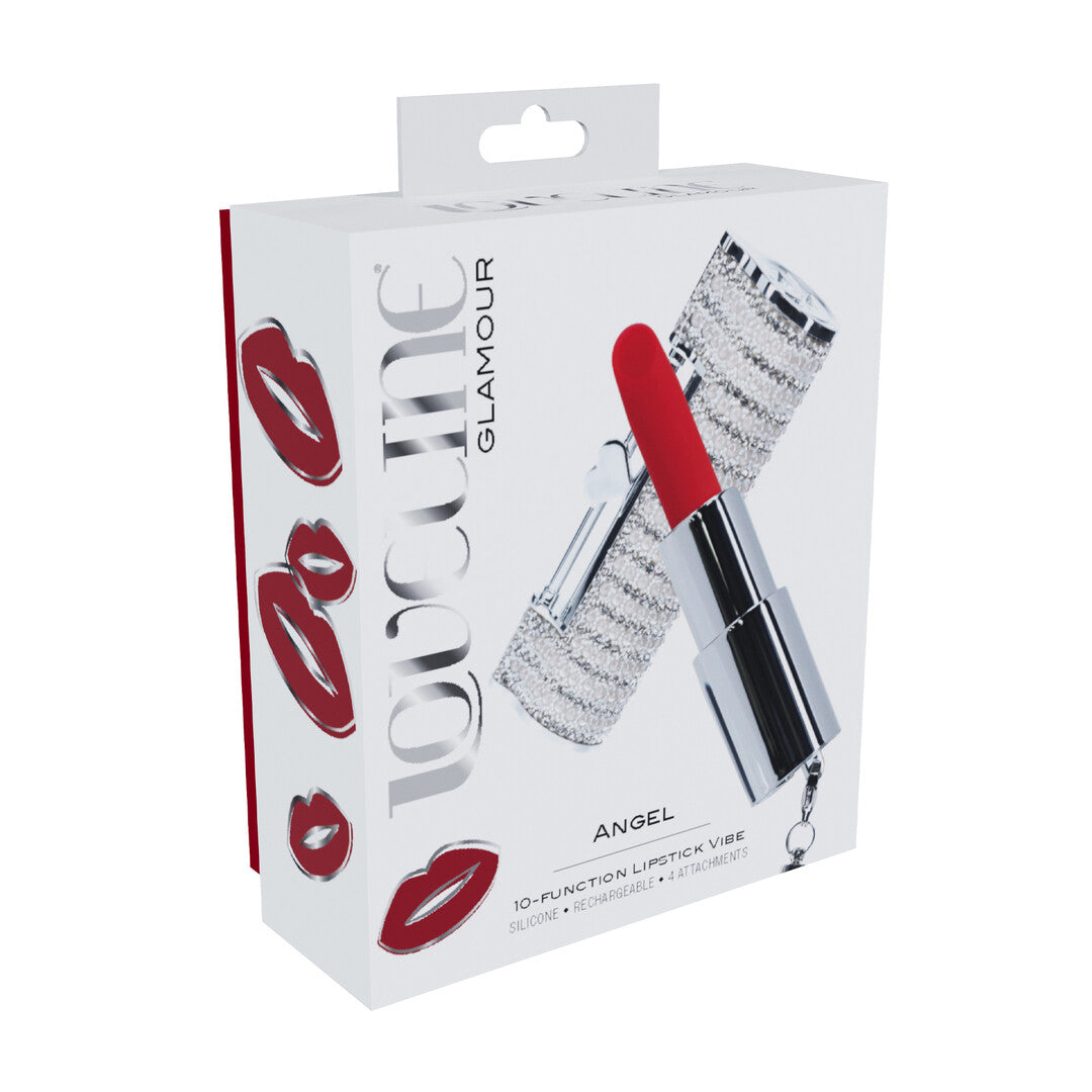 Angel - Lipstick Vibrator with 4 Attachments