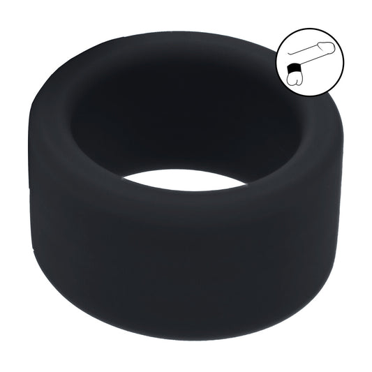Liquid Silicone Ball Strap - M - 34mm - Black