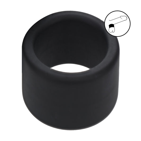 Liquid Silicone Ball Strap - L - 34mm - Black