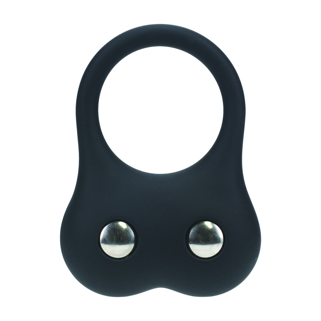 Silicone Training Cockring - M - Black