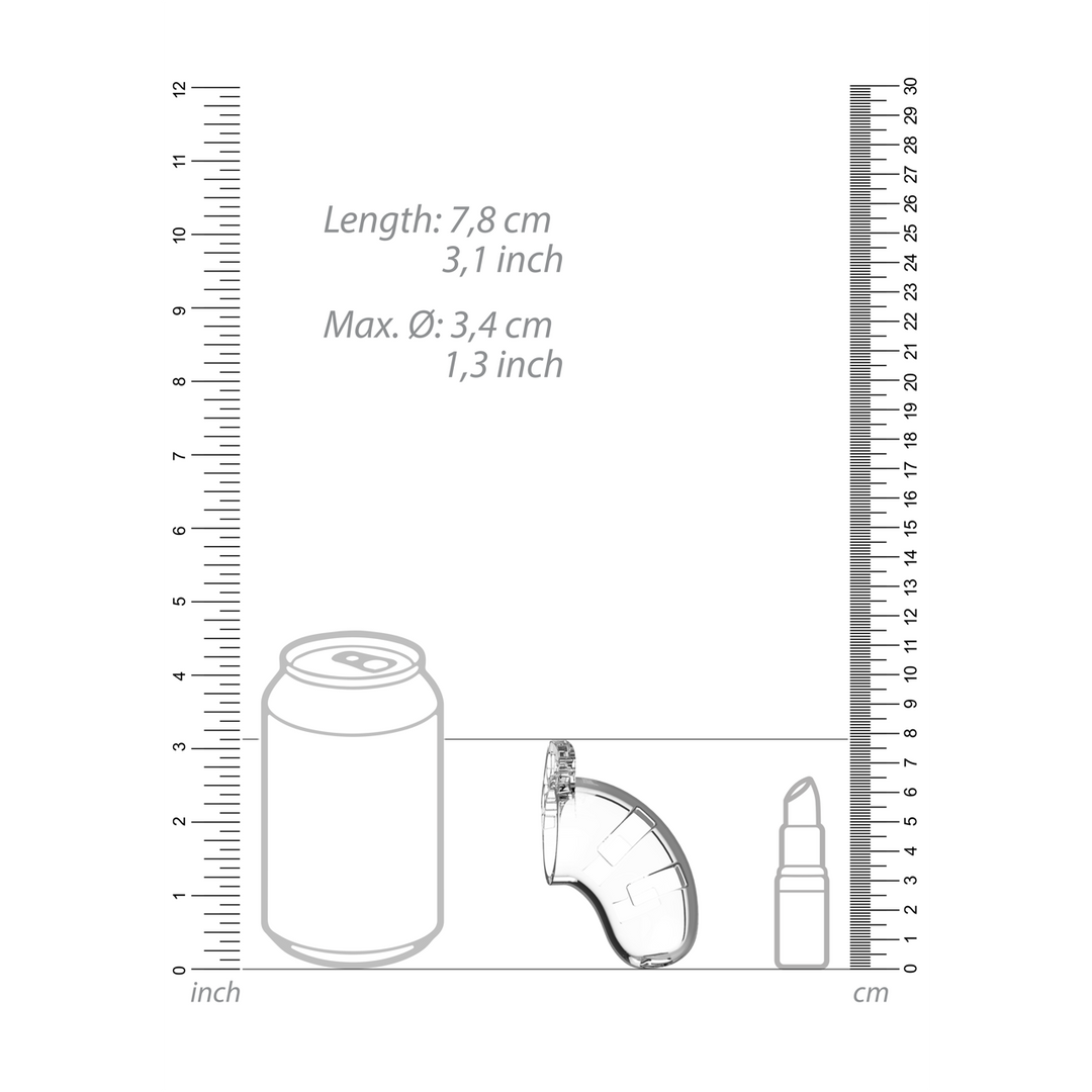 Model 13 Chastity Cock Cage - 2.5 / 6,5 cm