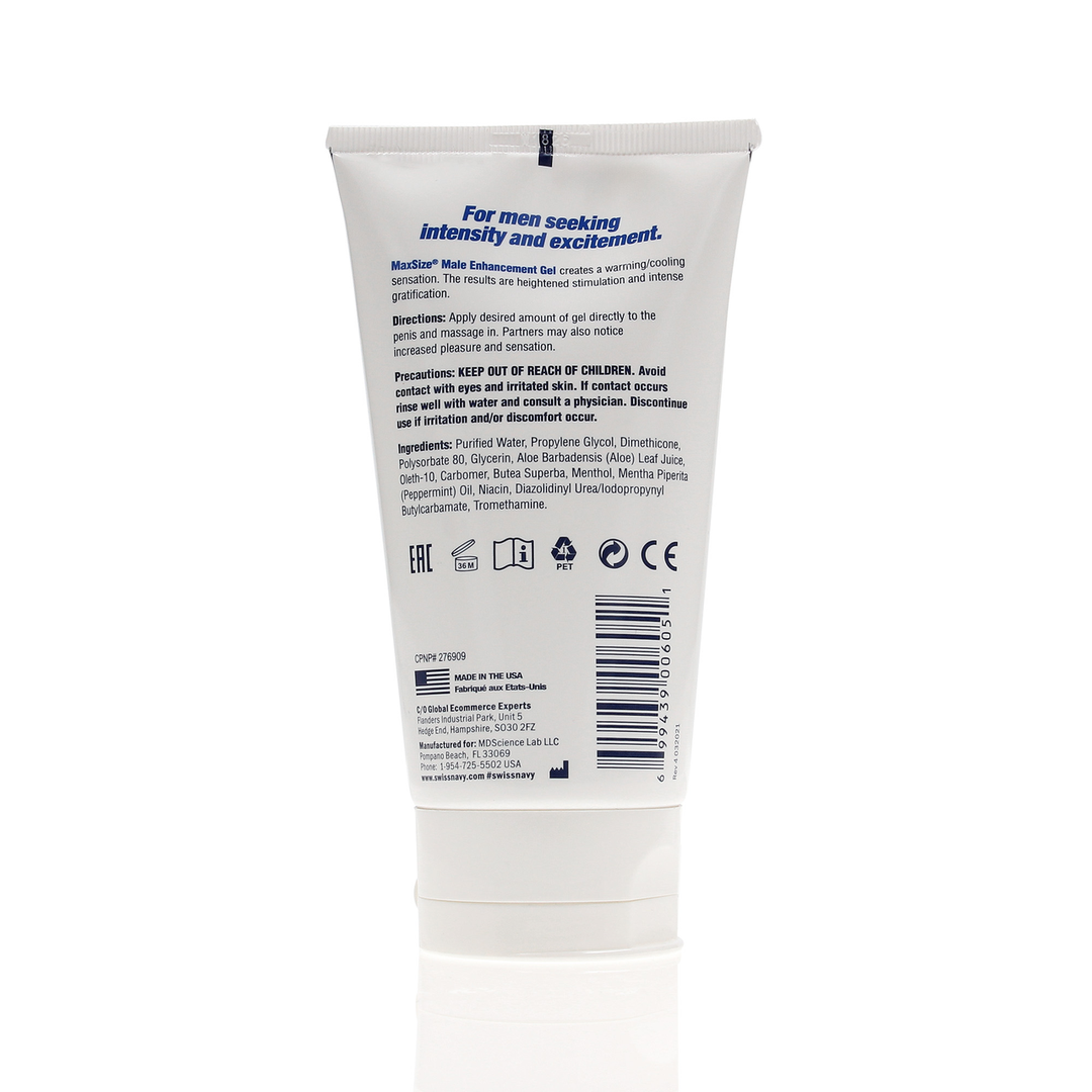 MAX Size - Male Enhancement Creme - 5 fl oz / 150 ml