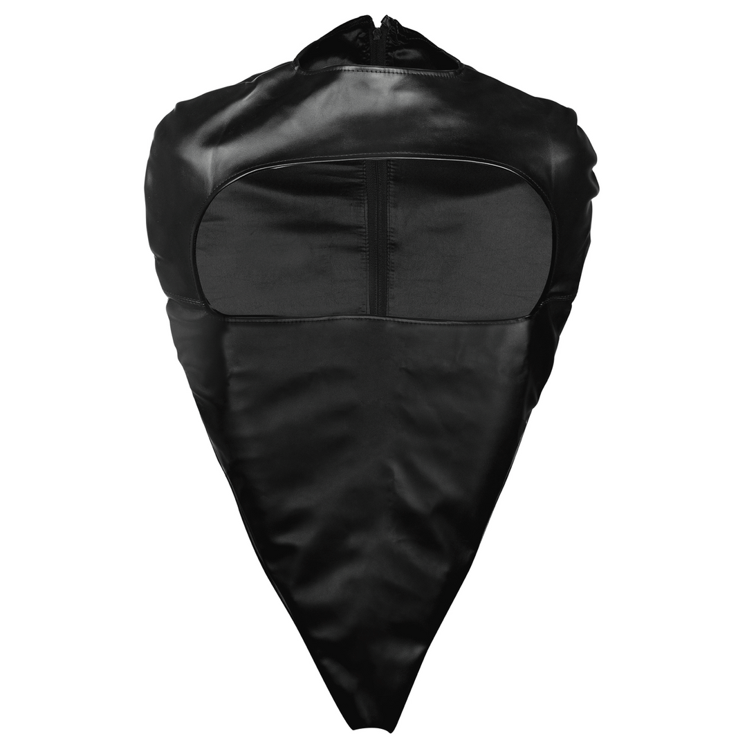 Zip-Up Full Arm and Shoulder Sleeve Restraint - Black