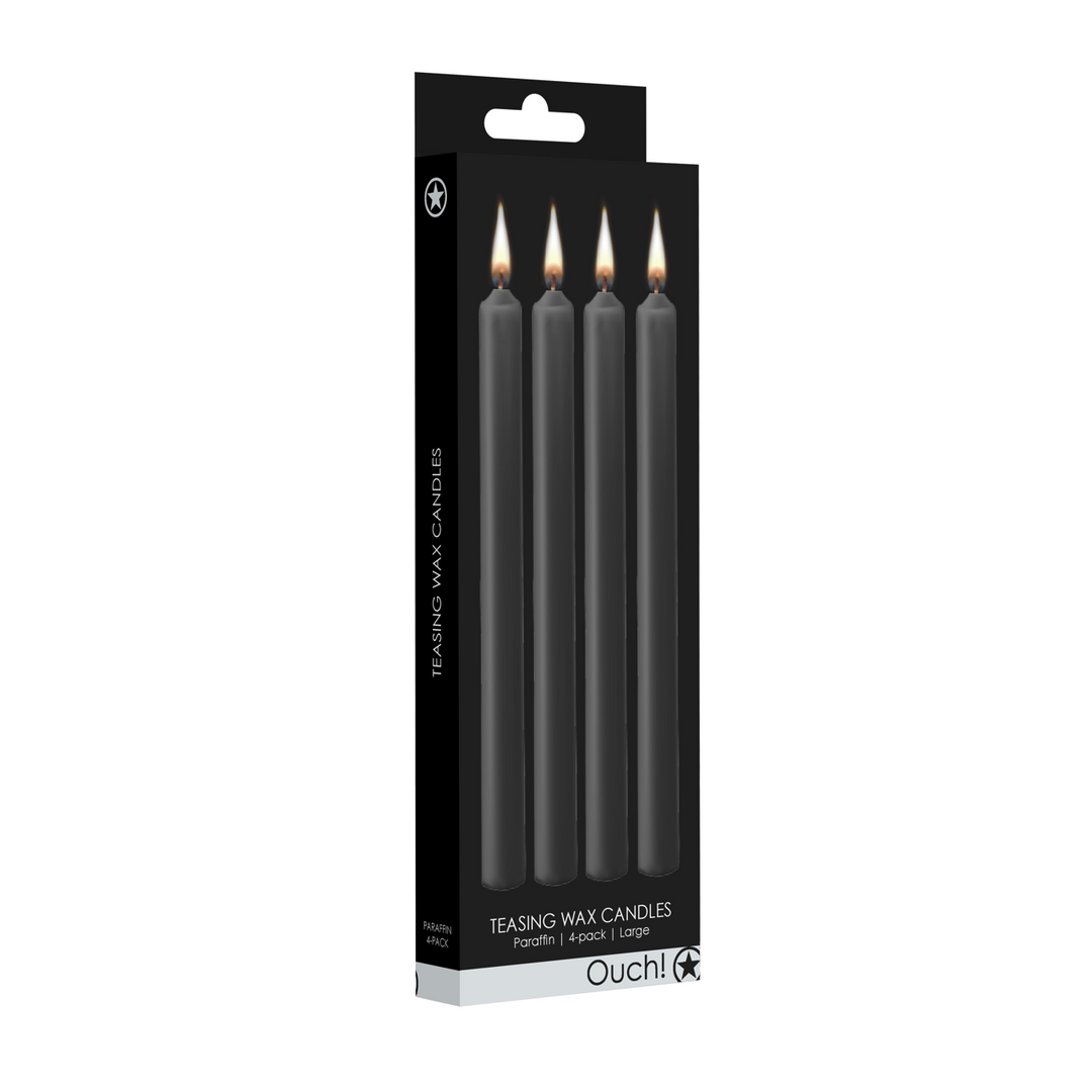 Teasing Wax Candles - 4 Pieces - Large