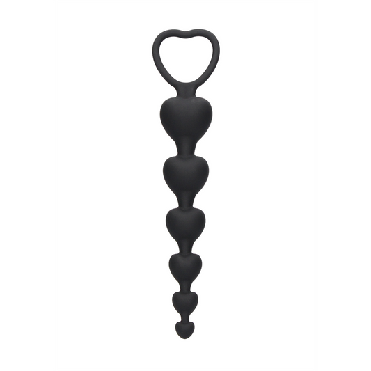 Anal Heart Beads
