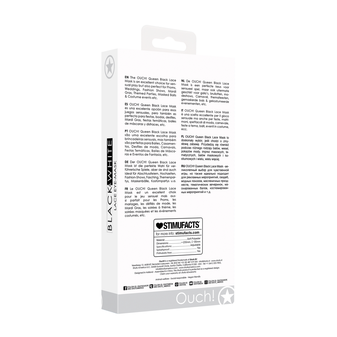 Queen - Lace Mask