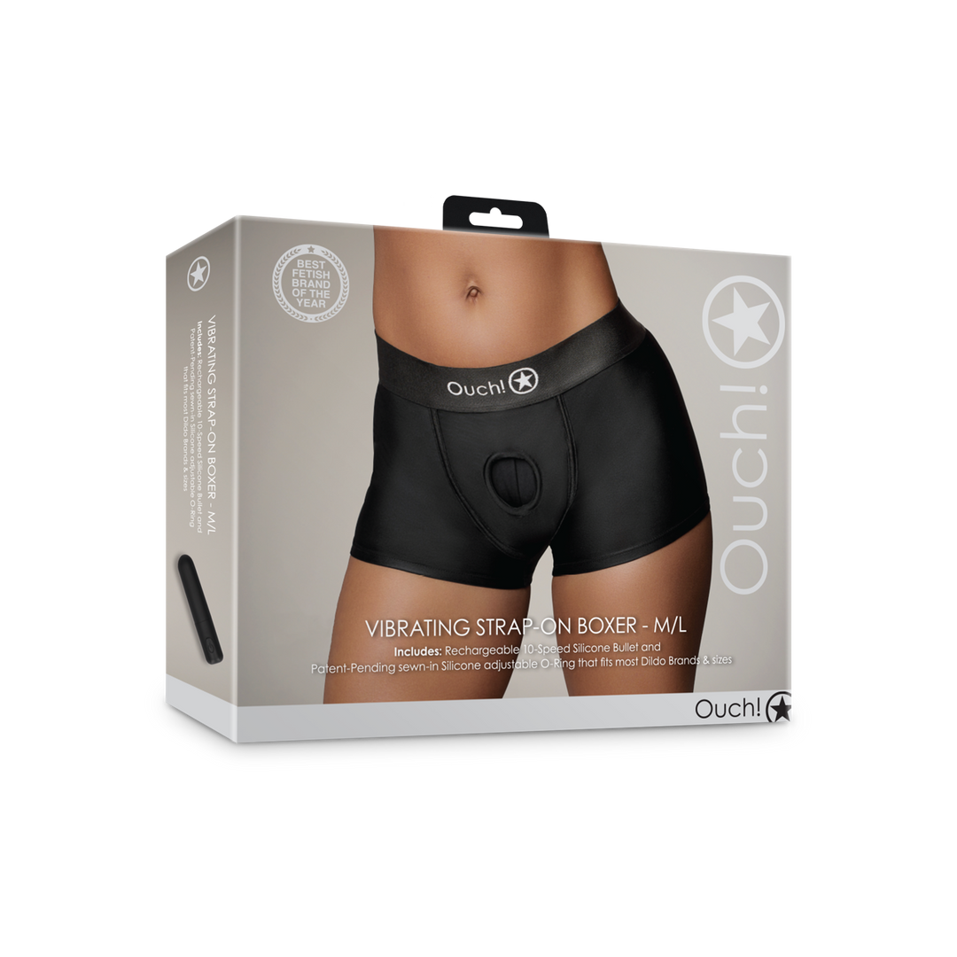 Vibrating Strap-on Boxer