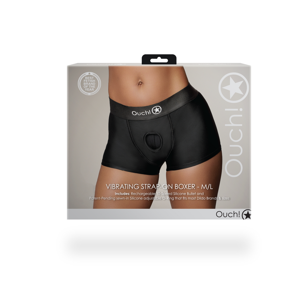 Vibrating Strap-on Boxer
