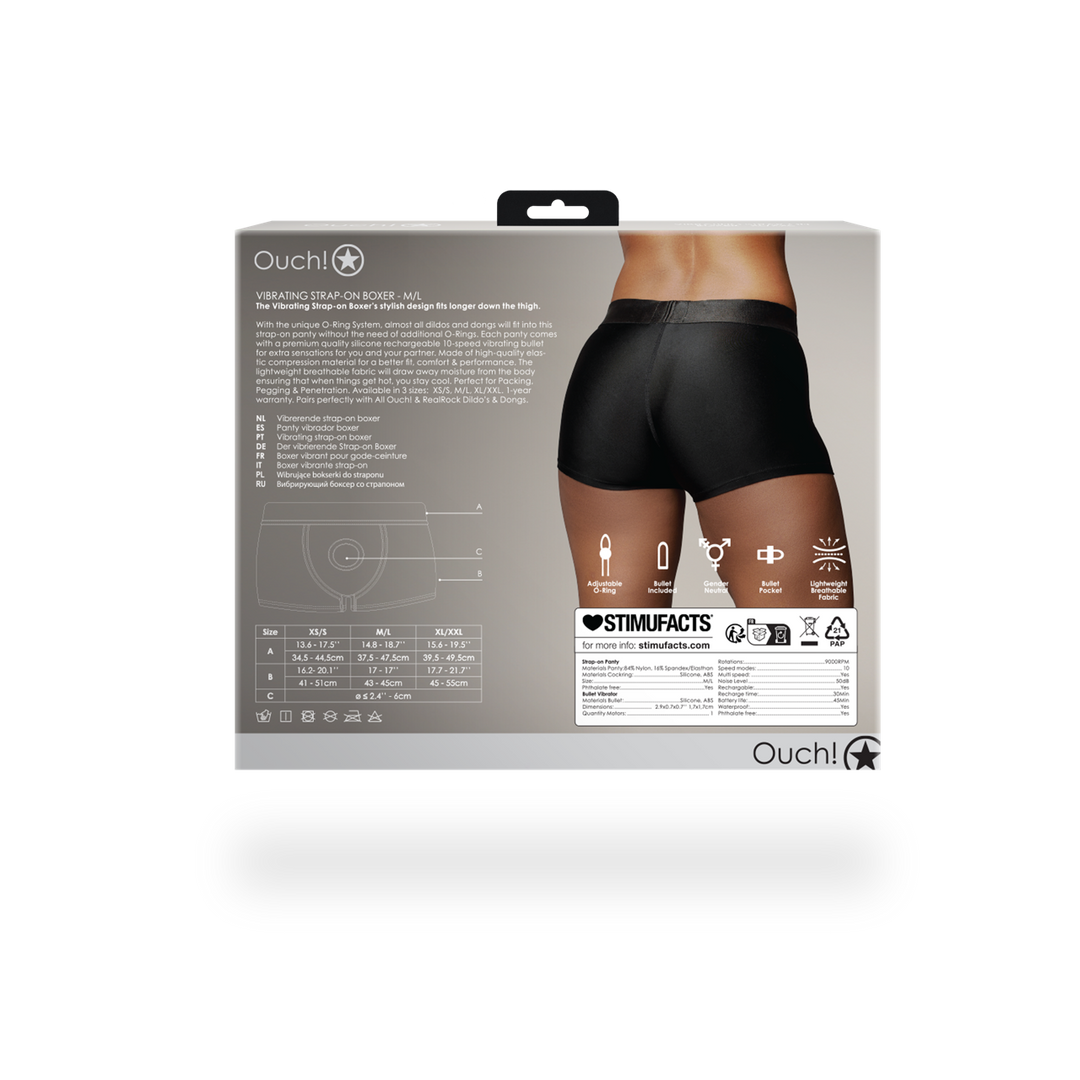 Vibrating Strap-on Boxer