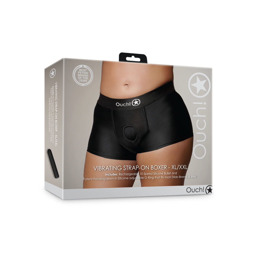 Vibrating Strap-on Boxer