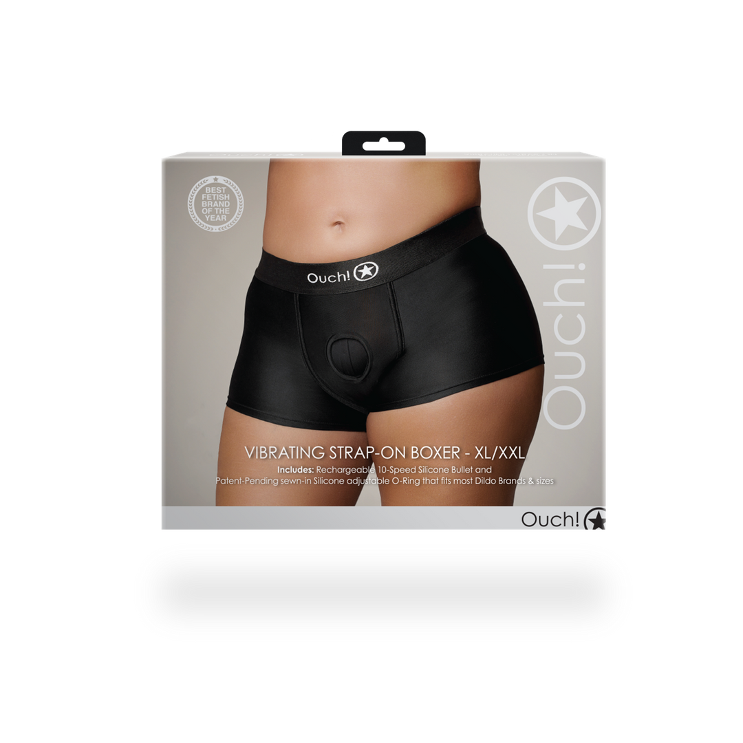 Vibrating Strap-on Boxer