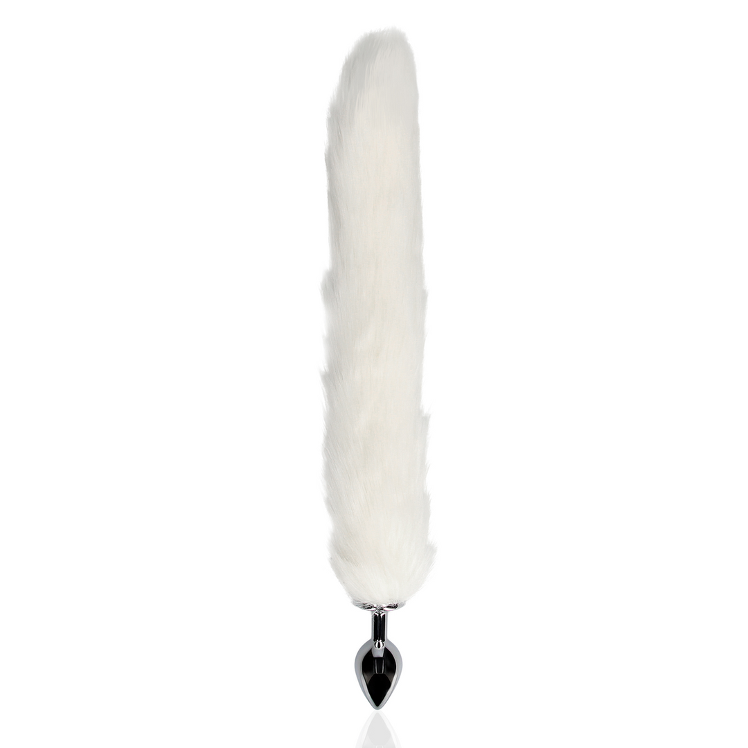 Fox Tail with Metal Butt Plug