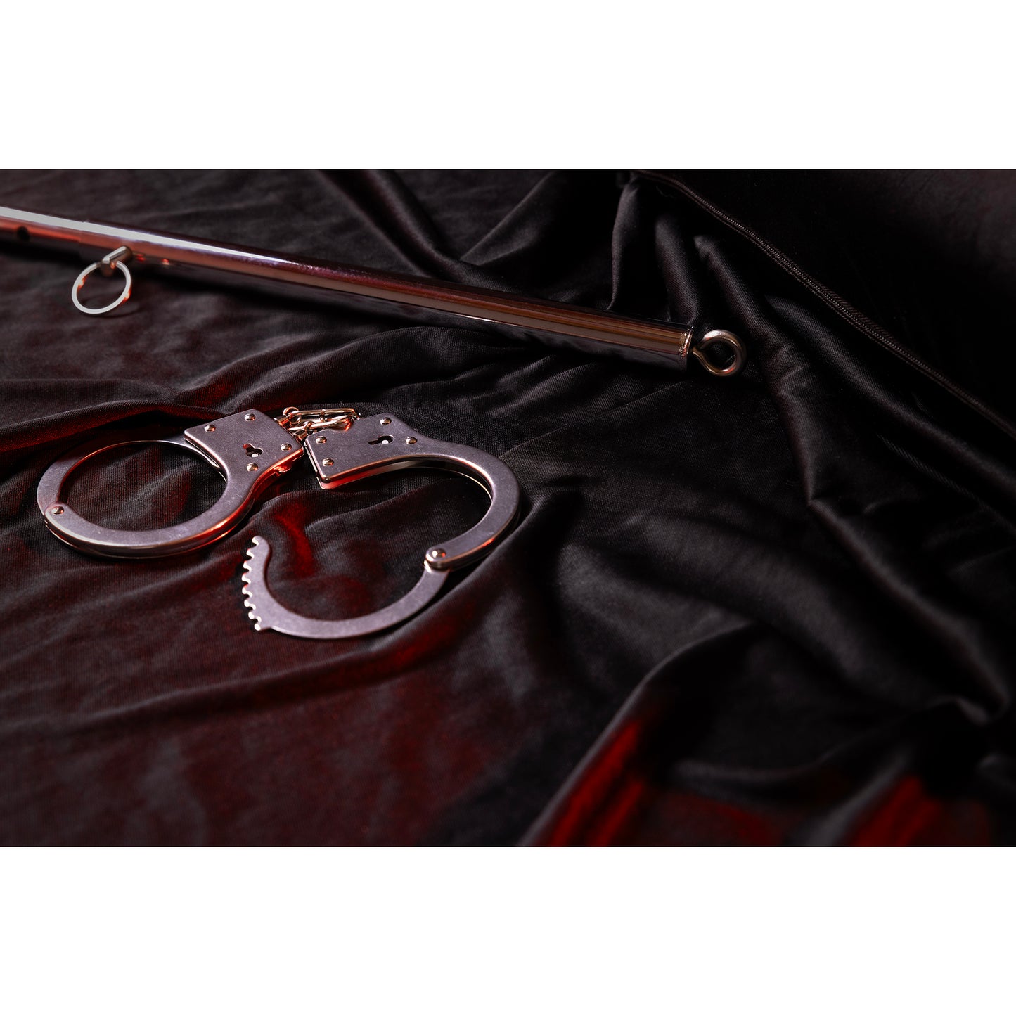 Metal Hand Cuffs - Silver