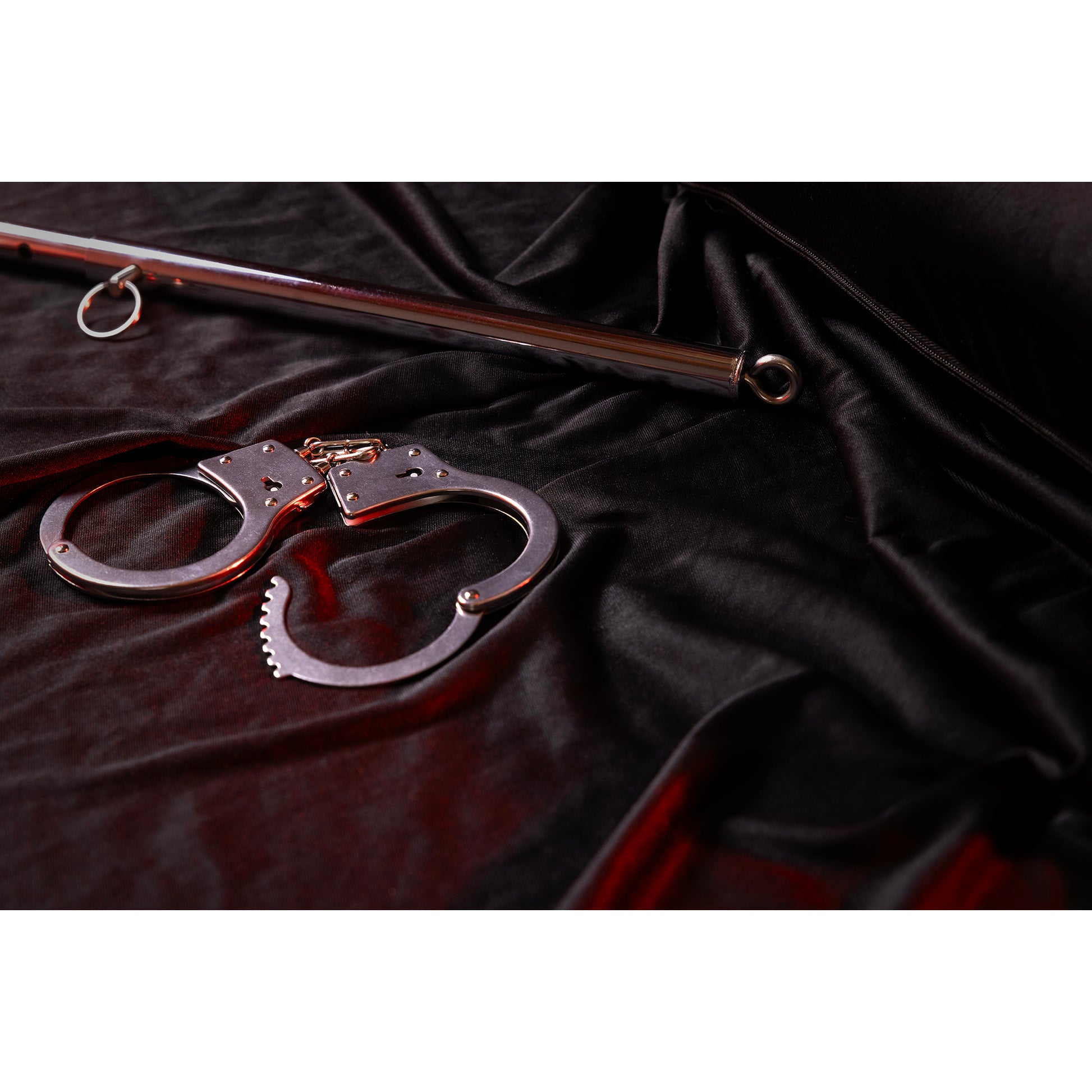 Metal Hand Cuffs - Silver