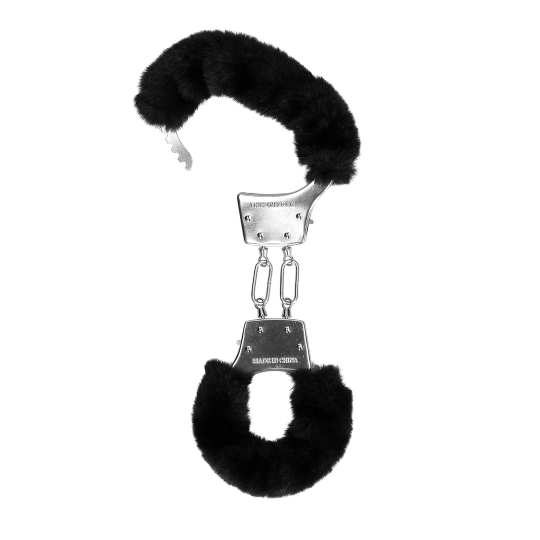 Furry Metal Hand Cuffs
