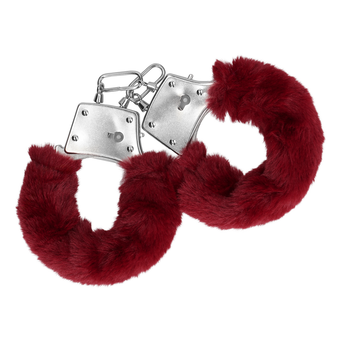 Furry Metal Hand Cuffs