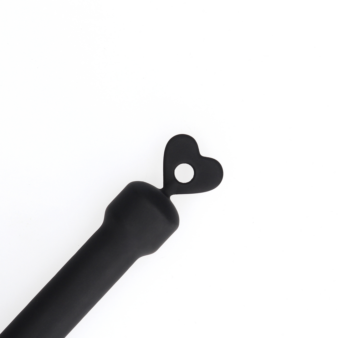Beginners Silicone Whip - Black