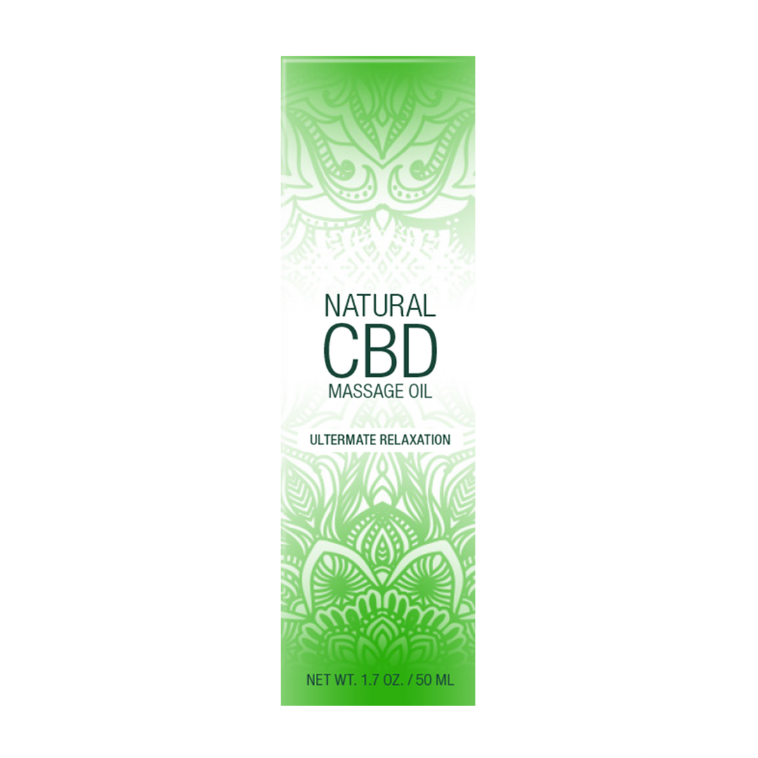 Natural CBD - Massage Oil - 2 fl oz / 50 ml