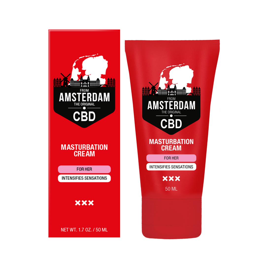 Original CBD from Amsterdam - Masturbation Cream for Her - 2 fl oz / 50 ml