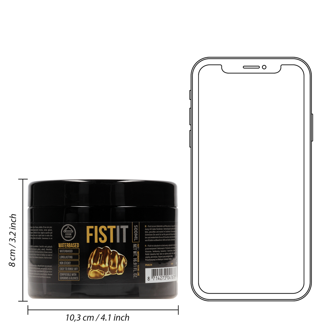 Waterbased Lubricant - 17 fl oz / 500 ml
