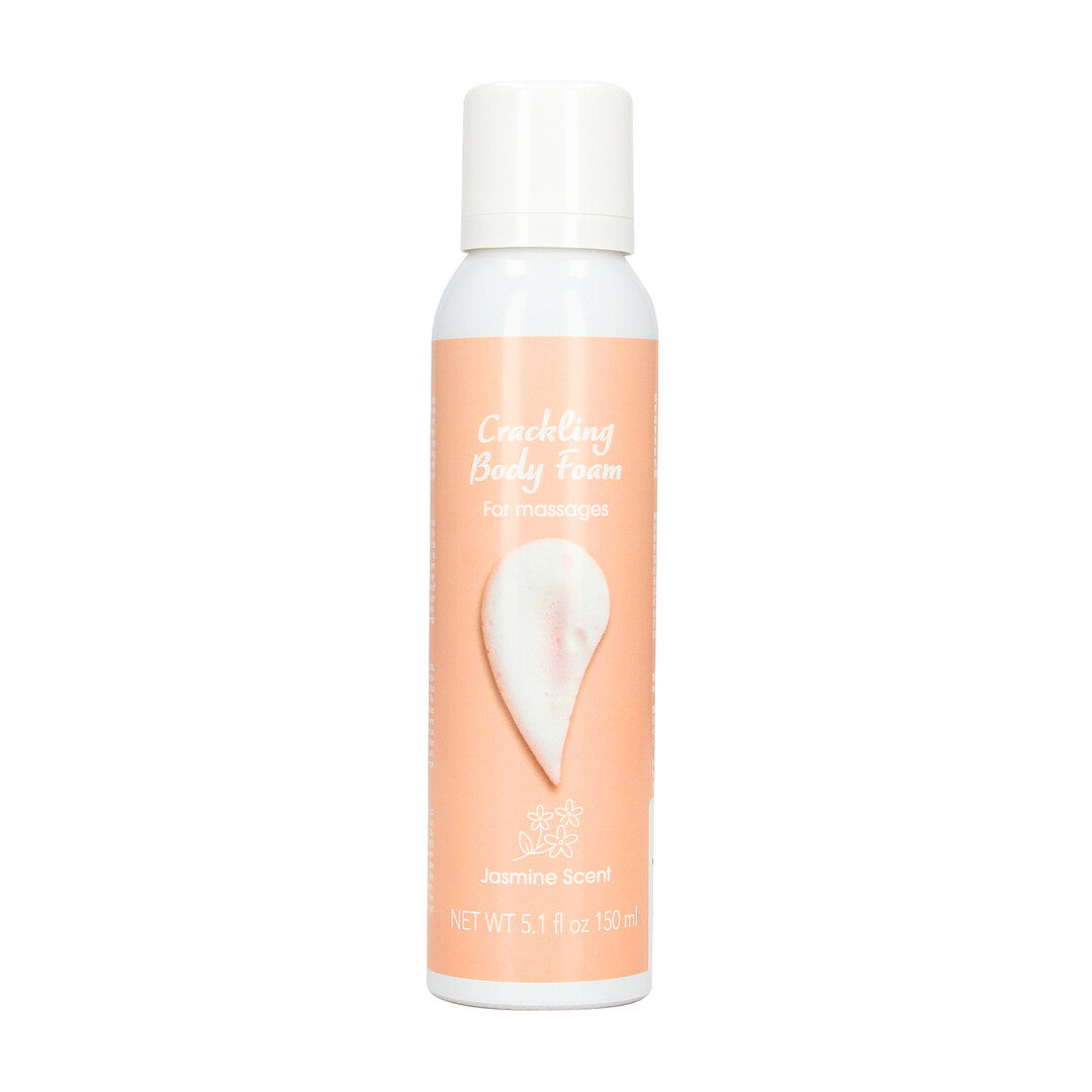 Crackling Body Foam for Massages - Jasmine - 5.1 fl oz / 150 ml