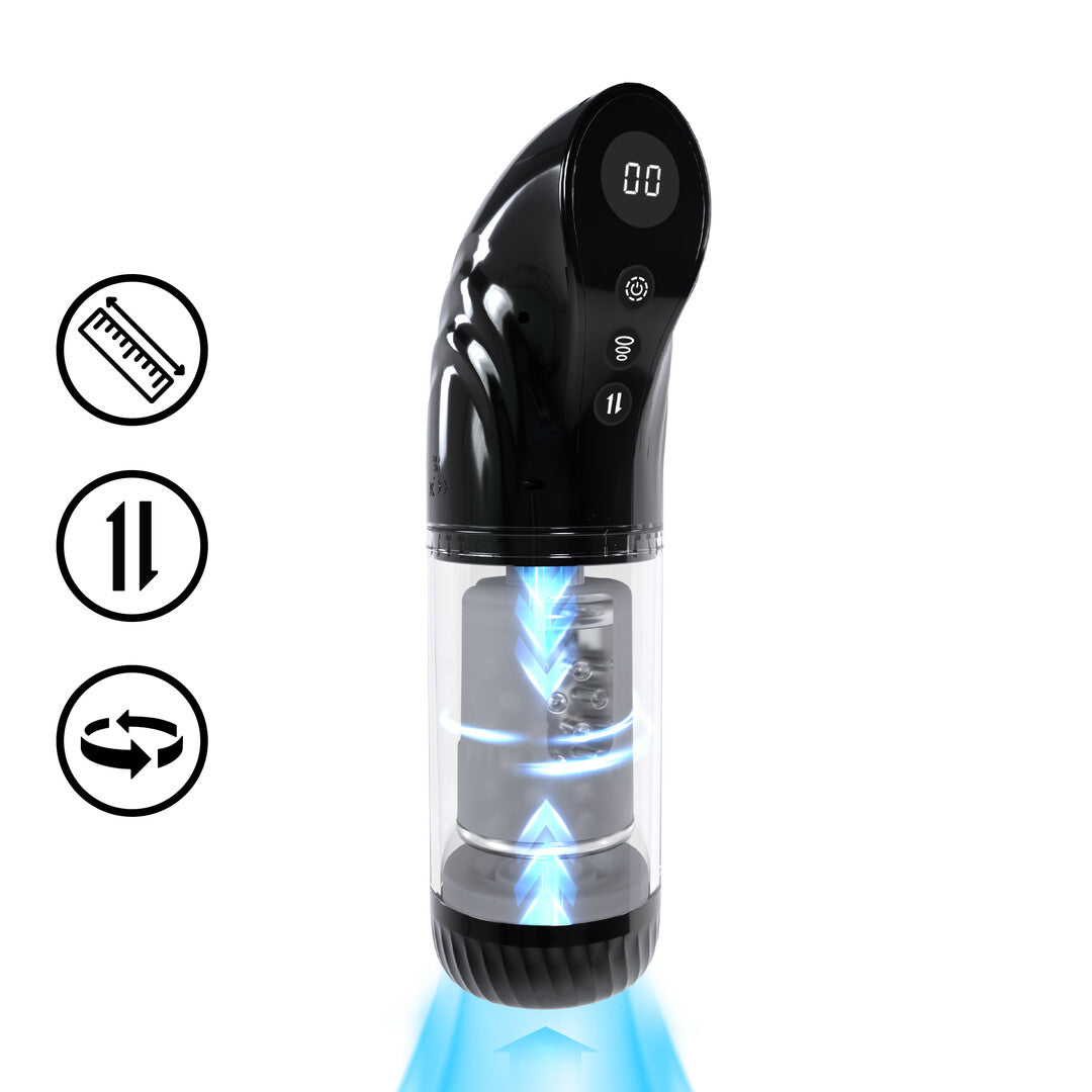 StrokeMate - Suction Rotation and Thrusting Masturbator Pump