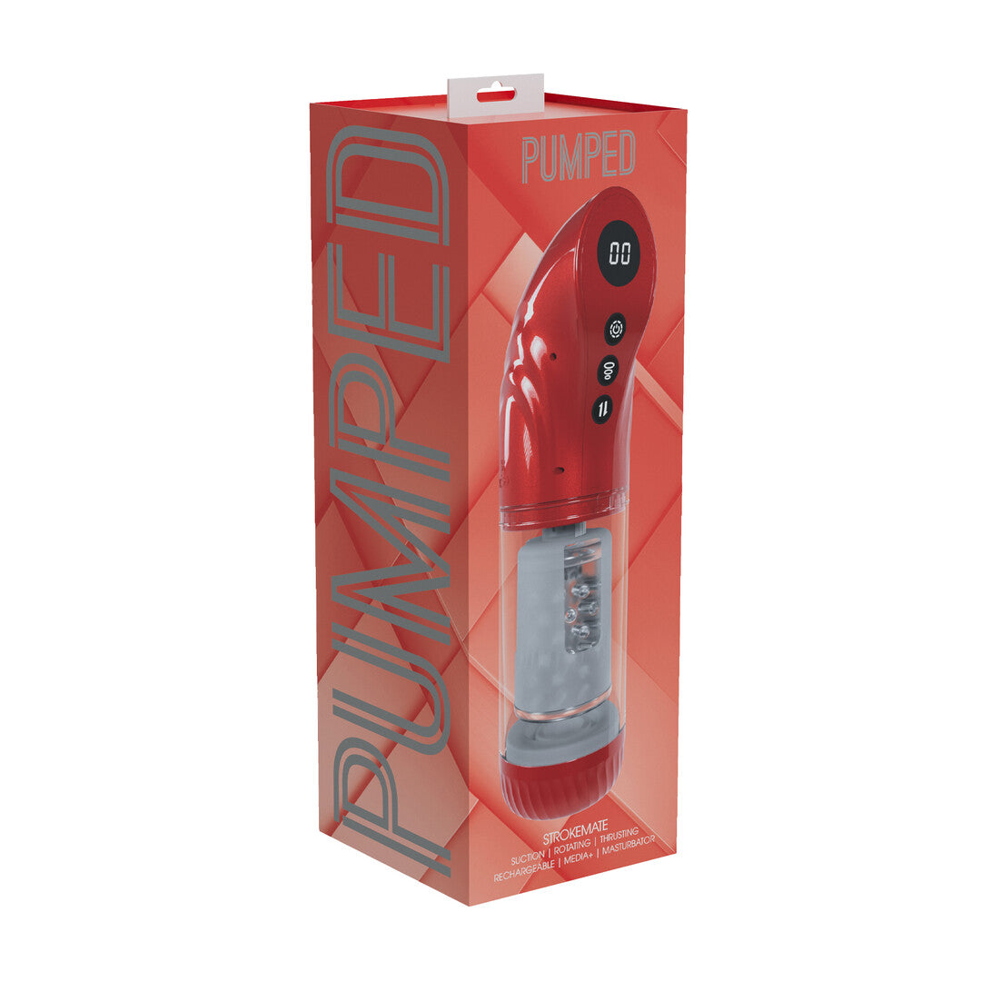 StrokeMate - Suction Rotation and Thrusting Masturbator Pump