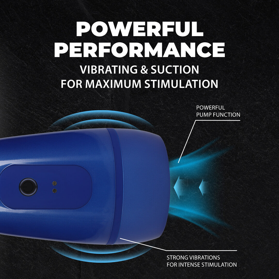 Pulsar - Negative Pressure Suction and Vibration Masturbator Pump