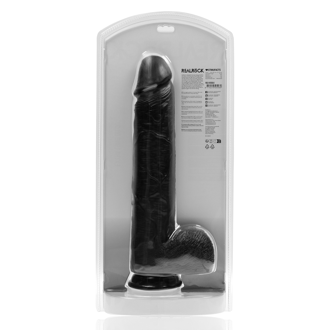 Extra Large Straight with Balls 15 / 38 cm