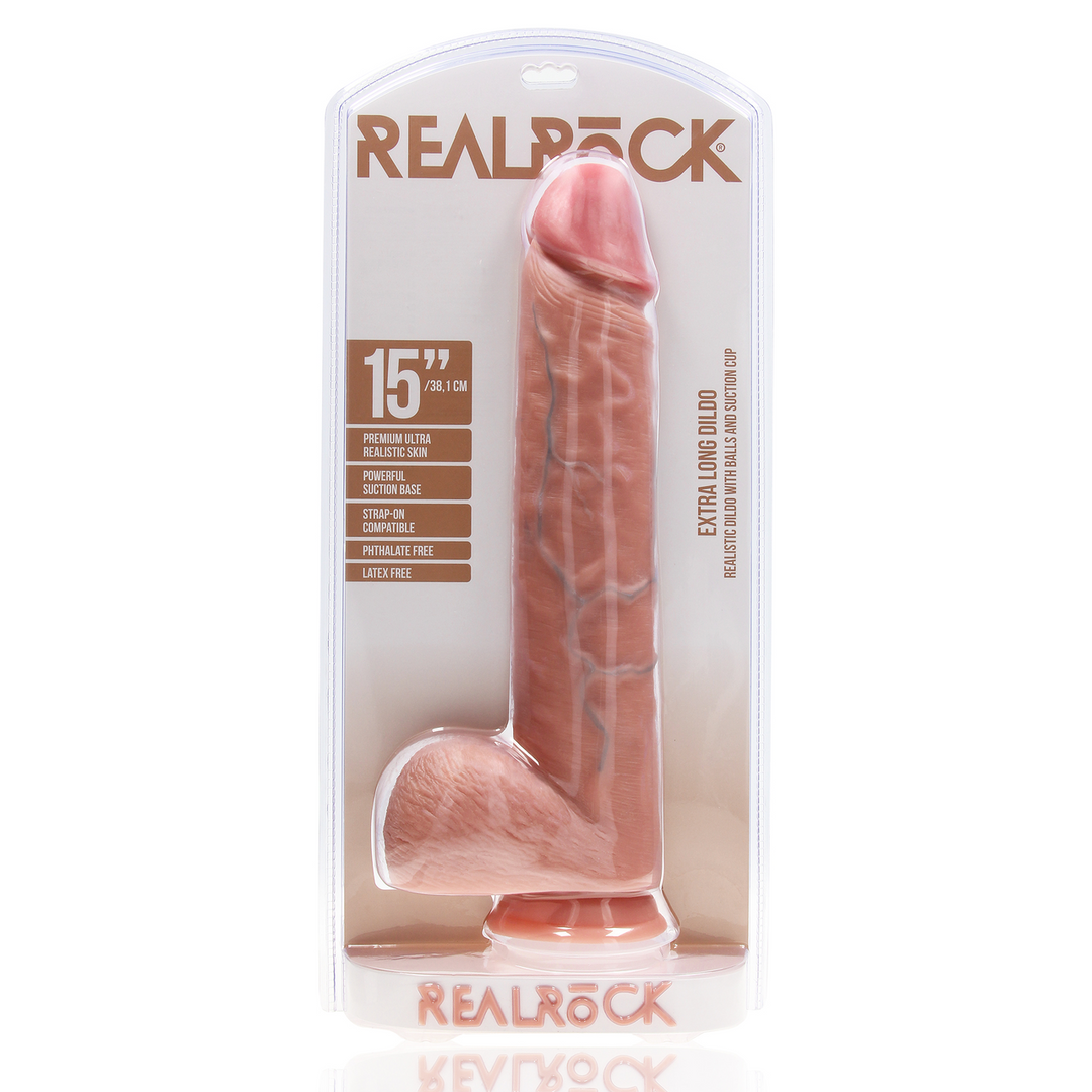 Extra Large Straight with Balls 15 / 38 cm