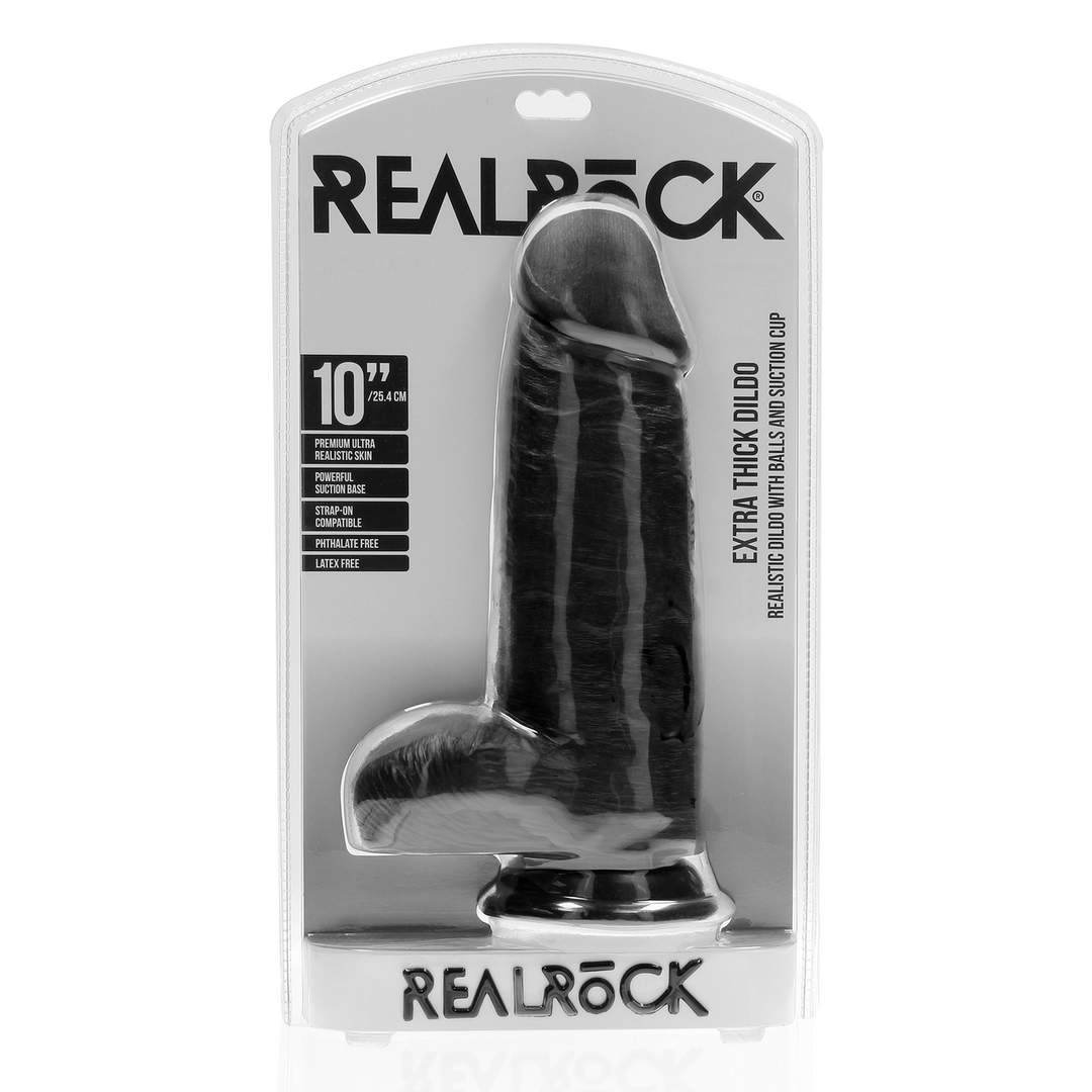 Extra Thick Straight with Balls 10 / 25,4 cm