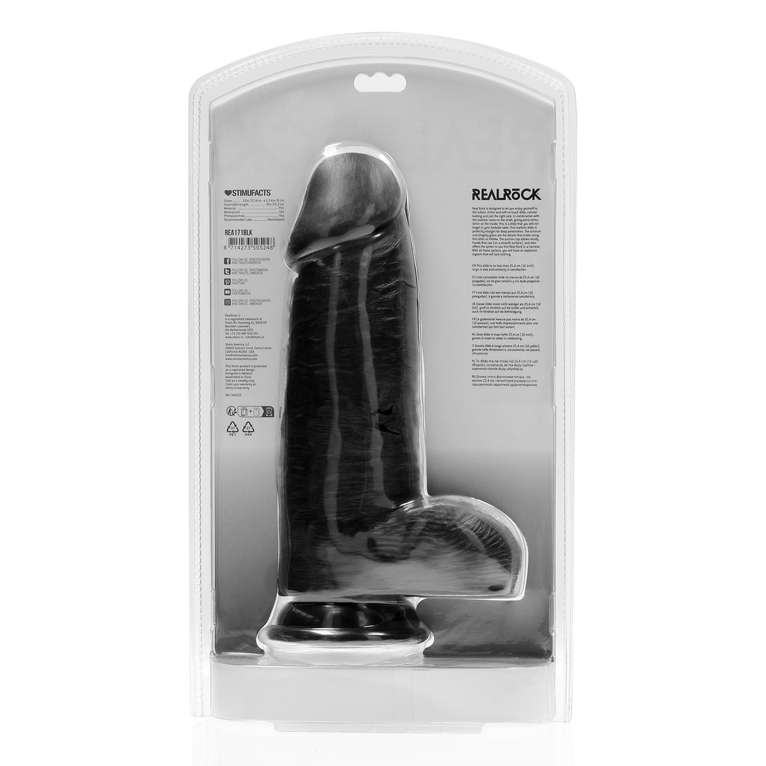 Extra Thick Straight with Balls 10 / 25,4 cm
