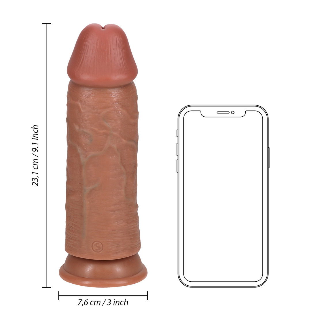 Extra Thick Straight without Balls 9 / 23 cm