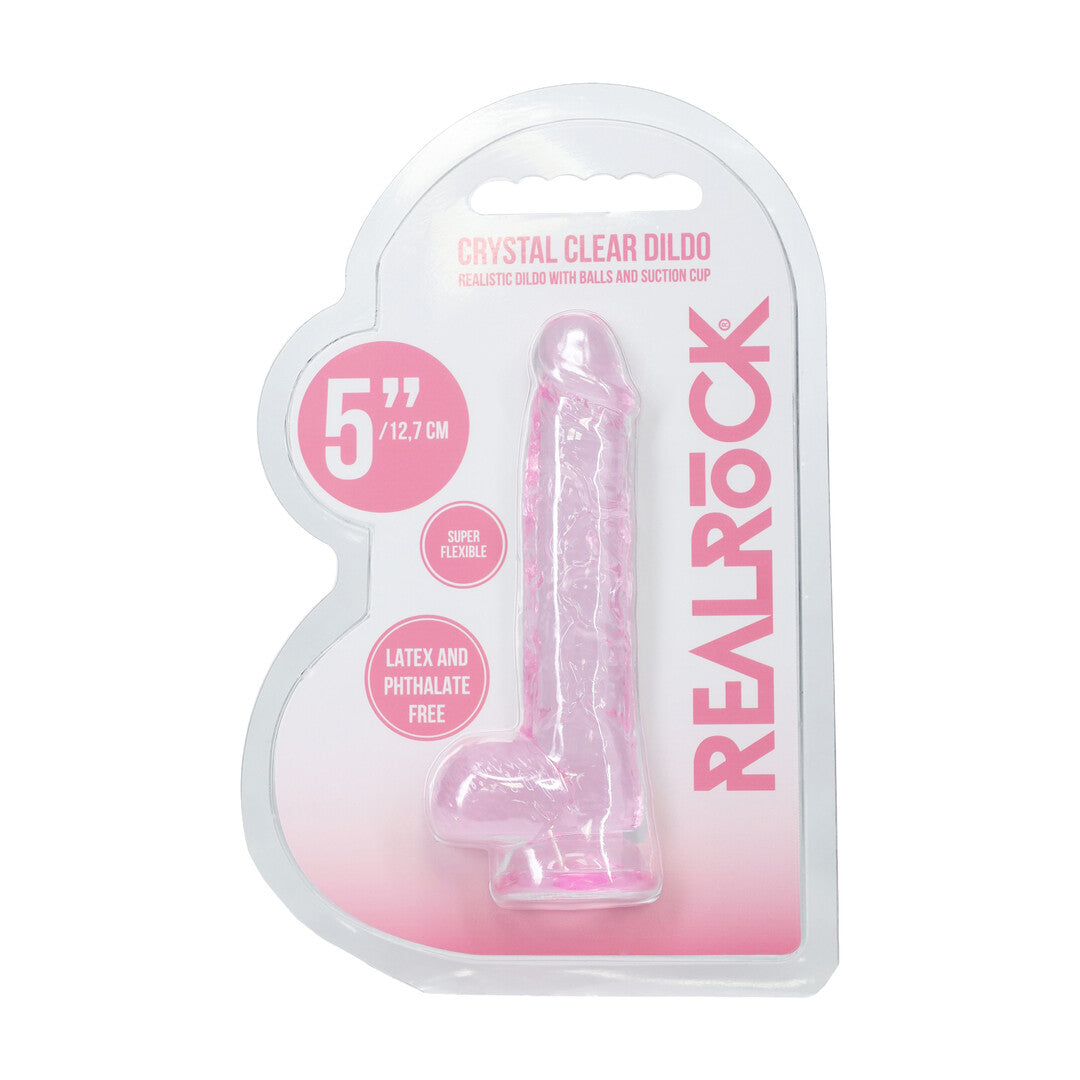 Realistic Dildo with Balls - 5 / 12,7 cm