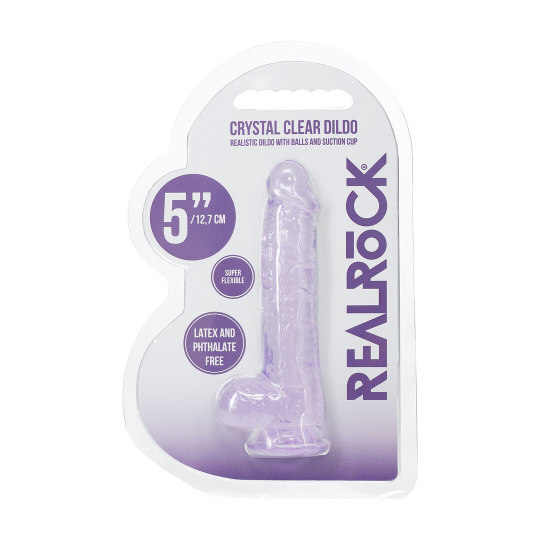 Realistic Dildo with Balls - 5 / 12,7 cm